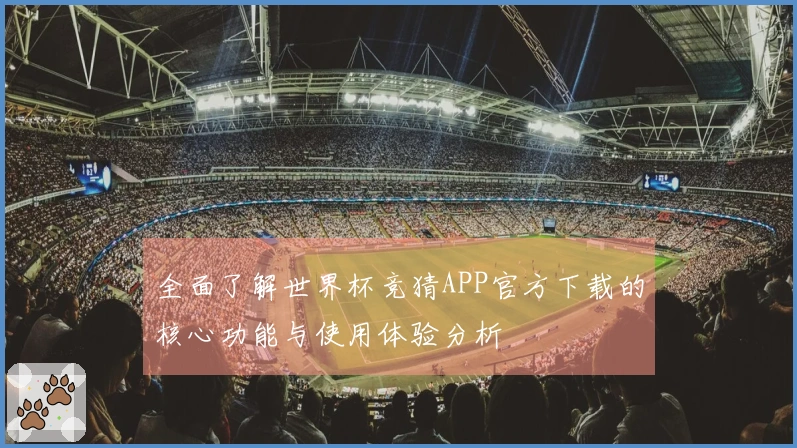 全面了解世界杯竞猜APP官方下载的核心功能与使用体验分析